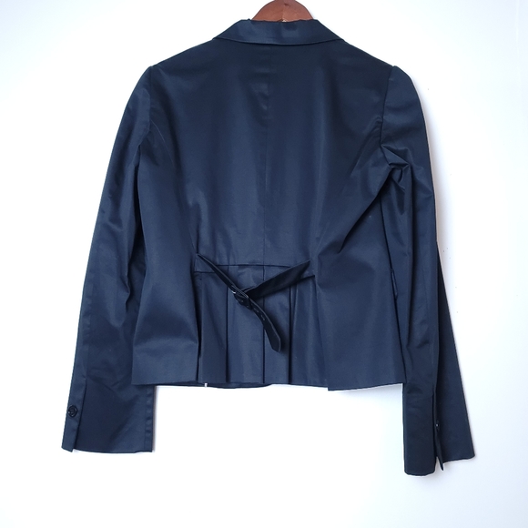 SEVENTY Italian Single Breasted Black Blazer TG 44 - Picture 2 of 9